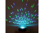 Mini Voice activated LED RGB Crystal Magic Ball Effect Light Disco DJ Stage Lighting