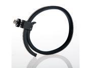Adjustable Flexible Lens Follow Focus Gear Ring Belt for DSLR Camcorder Camera
