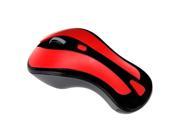 2.4G RF Wireless Optical Mouse 360° 6D Gyroscope Fly Air Mouse with Nano USB Receiver for PC Android Smart TV Box Red Black