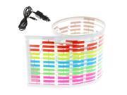 Tomotop Colourful Flash Car Sticker Music Rhythm LED EL Light Lamp Sound Activated Equalizer (Small) Tomotop Colourful Flash Car Sticker Music Rhythm LED EL Light Lamp Sound Activated Equalizer (Small)