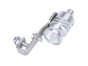 Turbo Sound Whistle Exhaust Pipe Tailpipe BOV Blow off Valve Simulator Aluminum Size L