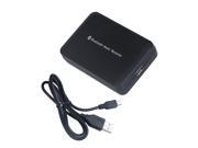 Wireless Bluetooth V3.0 Music Receiver Dongle Adapter Hifi Stereo Audio System Black