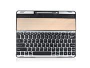 Wireless Solar Bluetooth Keyboard for New iPad 4 2 3 Portable Energy Saving