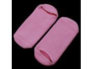 Pink Moisturize Soften Repair Cracked Skin Moisturizing Treatment Gel Spa Socks