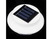 Solar Powered LED Light Fence Doorway Wall Garden Eave Lamp for Outdoor Lighting Decoration