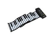 88 Key Electronic Piano Keyboard Silicon Flexible Roll Up Piano with Loud Speaker