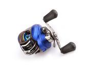 12BB 6.3 1 Left Hand Bait Casting Fishing Reel 10Ball Bearings One way Clutch High Speed Blue