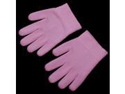 Pink Moisturize Soften Repair Whiten Skin Moisturizing Treatment Gel Spa Gloves
