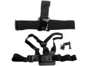 Elastic Chest Strap Head Mount Belt for GoPro HD Hero 1 2 3 3 with Adjustment Base