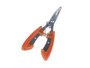 6.3 Stainless Steel Fishing Pliers Scissors Line Cutter Remove Hook Tackle Tool Orange