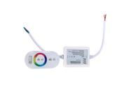 DC 12 24V Wireless RF Touch Panel LED RGB Dimmer Remote Controller