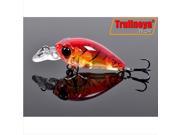 Trulinoya DW24 35mm 3.5g 1.2m Mini Crank Fishing Lure Hard Bait with BKK Hooks