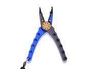 7 Aluminum Bent Nose Stainless Steel Jaws Fishing Pliers Scissors Line Cutter Remove Hook Tackle Tool