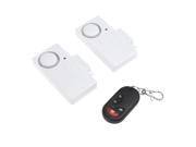 Wireless Remote Control Home Security Entry Alarm Warning System with Magnetic Sensor for Door Window 1 to 2