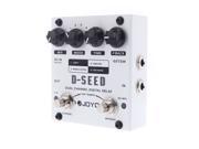 JOYO D SEED Dual Channel Digital Delay Guitar Effect Pedal with Four Modes