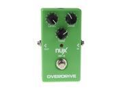 NUX OD 3 Overdrive Guitar Electric Effect Pedal Ture Bypass Green