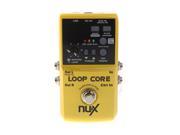 NUX Loop Core Guitar Electric Effect Pedal 6 Hours Recording Time Built in Drum Patterns