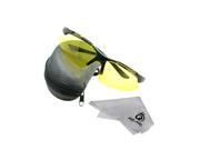 Cycling Sunglasses Safety Eyewear Goggle for Bicycle Riding Open air Activities Universal Yellow