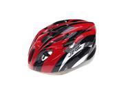 18 Vents Ultralight Sports Cycling Helmet with LED Taillight Visor Mountain Bike Bicycle Adult