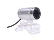 SB 2.0 12 Megapixel HD Camera Web Cam with MIC Clip on 360 Degree for Desktop Skype Computer PC Laptop Red