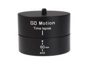 360 Degrees Panning Rotating Time Lapse Stabilizer Tripod Adapter for Gopro DSLR