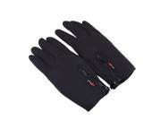 Touch Screen Windproof Warm Gloves Outdoor Cycling Skiing Hiking Unisex Black