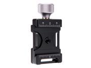 Andoer 38mm Aluminum Screw Knob Mini Quick Release Clamp Compatible with Arca Swiss for 38mm QR Plate