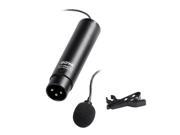 BOYA BY M40D Omni directional Lavalier Microphone Mic for Sony Panasonic Camcorder Audio Recorders