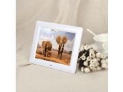 7 HD TFT LCD Digital Photo Frame with Slideshow Alarm Clock MP3 MP4 Movie Player with Remote Desktop