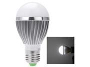 E27 7W Sound Light Sensor Auto Detection LED Light Lamp Bulb AC85 265V