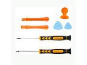 JAKEMY JM i81 7in1 Removal Tool Screwdriver Bent Opener Suction Cup Set for iPhone 4s 5 5s Samsung Phone