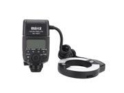 Meike MK 14EXT Macro E TTL Ring Flash Speedlite with LED AF Assist Lamp for Canon DSLR Camera