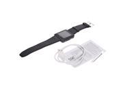 U Watch U10L Bluetooth BT4.0 Smart Watch 1.54 TFT Display Screen Genuine Leather Strap for Andriod IOS 7.1.1 Above Smartphone Pedometer Music Player Sleep Moni