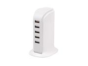 30W 5 Ports USB Desktop Rapid Charger Station Travel Power Adapter USB Charger Hub for iPhone 6Plus 6 5 5S iPad Samsung S6 S6 edge Galaxy S5 S4 Note HTC and Muc