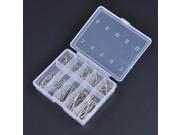 10 Boxes 900Pcs 3 12 10 Sizes Steel Jig Hooks with Hole Fishing Tackle
