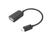 Micro USB OTG HUB Cable Adapter Extender For Samsung Galaxy HTC Tablet Android OTG Function