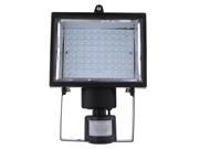 Ultra Bright 80 LED Solar Powered PIR Body Human Motion Light Sensor Lamp Panel Outdoor Security Spotlight for Lawn Garden Pool Pond Road Pathway Driveway Whi