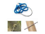 Plastic Ring Steel Wire Saw Scroll Emergency Outdoor Hunting Camping Hiking Survival Tool
