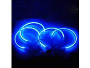 4PCS 131MM 146MM Reflector CCFL Angel Eye Rings 6000K Halo Light Lamp Kit for BMW 3 SERIES E46 Blue White