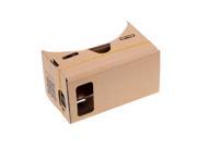 DIY Google Cardboard Virtual Reality VR Mobile Phone 3D Viewing Glasses for 5.0 Screen
