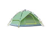 3 4 People Double Layers Waterproof Breathable Automatic Tent with Bag