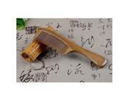1 Pc Wood Comb Diaphanous Handmade Natural Sandalwood Wooden Comb Sweet Handmade Wooden Comb