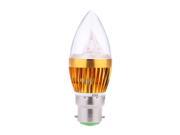 B22 6W LED Candle Light Bulb Chandelier Lamp Spotlight High Power AC85 265V