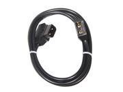 D TAP 2 Pin Male to Male Adapter Cable for DSLR Rig Anton Bauer Battery Dtap to Dtap 