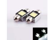 White COB LED Map Dome Interior Lights Bulbs