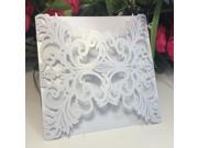 20Pcs Romantic Wedding Party Invitation Card Envelope Delicate Carved Pattern