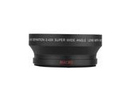 HD 72MM 0.43x Super Wide Angle Lens with Macro Lens Attachment Lens Macro Conversion Lens for Canon Nikon Sony Pentax Camera with 72MM Lens