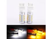 Dual Color Switchback Turn Signal LED Light Bulbs White Amber