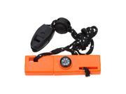 Outdoor Portable Camping Survival Flint Stone Fire Starter Lighter Maker Kit with Mini Compass