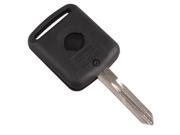 2 Button Remote Key Case Shell Combo Uncut Blade for Nissan Micra Navara Almera Key Fob Black